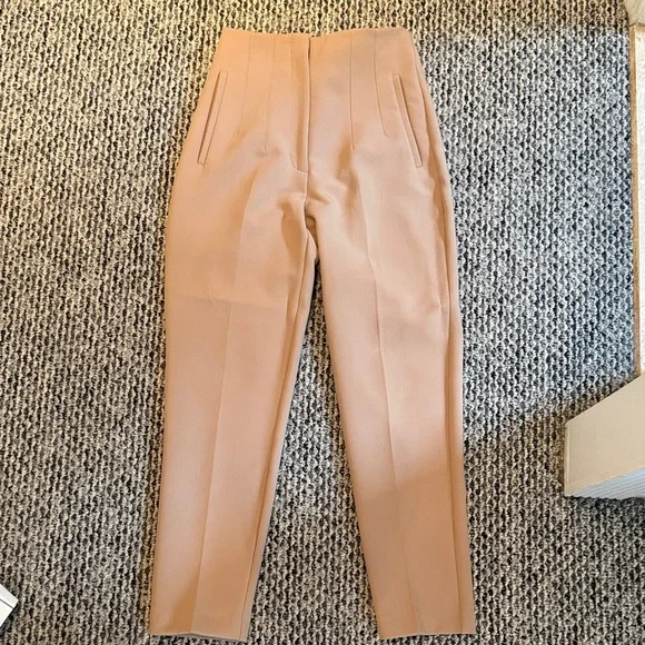 Zara Women Beige Dress Pants size small - Picture 1 of 6